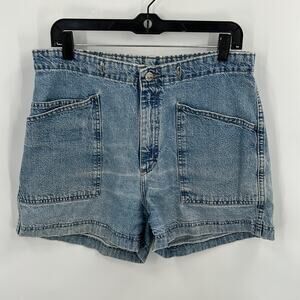 Lee Riveted Women's Vintage Y2K Denim Mom Shorts Size 12